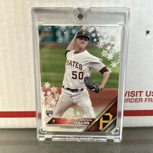 2016 TOPPS VAULT JAMESON TAILLON HOLIDAY BLANK BACK RC COA PIRATES 1/1 - Picture 1 of 4