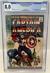 Captain America #100 , CGC 8.0, first Issue to silver age titled series. - Picture 1 of 3