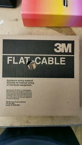 3M Flat Cable VW-1 Style, Round conductor Flat cable 100ft, 2651 3365/34SF 28A - Picture 1 of 4