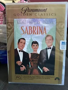 Sabrina 1954 film Humphrey Bogart Audrey Hepburn Region 4 DVD New Sealed - Picture 1 of 2