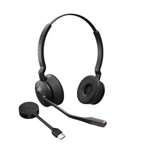 5706991027136 Jabra Engage 55 MS Stereo Headset Wireless Head-band Office/Call c - Picture 1 of 12
