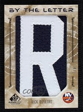 2006-07 SP Game Used Edition By the Letter /8 Rick DiPietro #BL-RD