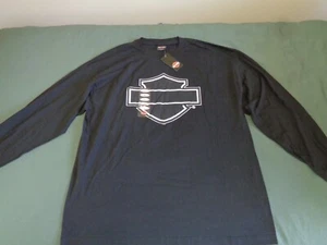 GENUINE, HARLEY DAVIDSON, LONG SLEEVE, TEE SHIRT- 2XL-NEW. - Picture 1 of 7