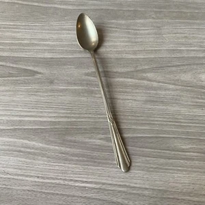 VINTAGE SILVER PLATE CAROLINE SPOON - Picture 1 of 4