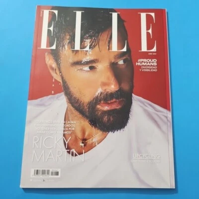 Ricky Martin Tokischa Elle Magazine - Image 1 of 4