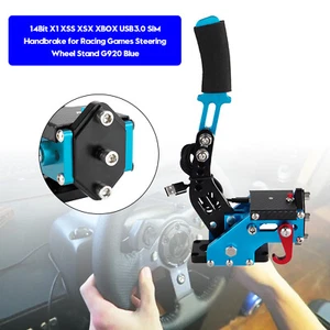 14Bit X1 XSS XSX XBOX USB3.0 SIM Handbrake for Racing Games Steering Wheel G920 - Picture 1 of 15