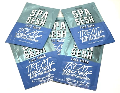 5 VICTORIA'S SECRET PINK SPA SESH FACE MASK SEA MINERALS 20 g POUCH SHEET MASK - Image 1 of 4