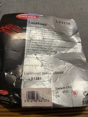 Kit de montaje de zapata de freno para Vauxhall Opel Delphi LY1115 Foto 1 de 2