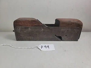 VINTAGE STANLEY NO 90 STEEL CASED RABBET PLANE WOOD PLANE W/ SPUR P99 - Picture 1 of 24