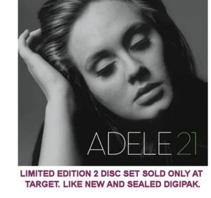Adele - 21 Target Exclusive Deluxe Edition 2-Disc RARE OOP LIKE NEW AND SEALED - Picture 1 of 2