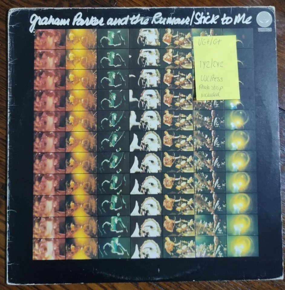 Graham Parker & Rumour Stick To Me Vinyl Record VG+/G+ 9102017 1977 - Image 1 of 2