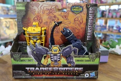 Transformers Rise of The Beasts - Beast Combiner 2-Pack Bumblebee & Snarlsaber - Image 1 of 4