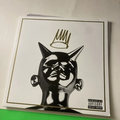 J. Cole Born Sinner 2xLP OOP 12" Deluxe - Sold Out Gold Vinyl 10 Year - Image 1 of 4