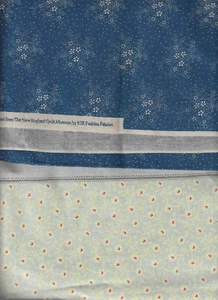 FOUR VINTAGE FAT QUARTERS OF FLORALS. - Picture 1 of 2