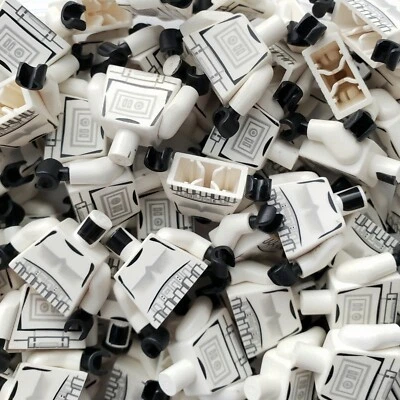 Lote de 10 Torsos Lego Star Wars Old Stormtrooper 10188 9489 7667 10212 8087 Foto 1 de 3