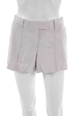 Pantalones Cortos de Diseñador Theory Unisex Seda Rosa Gancho y Ojo Talla 6 Foto 1 de 4