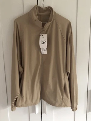Uniqlo Women's Ultra Stretch Jacket Beige Zip Up Sz XL NWT New RRP£39 Soft shell - Image 1 of 4