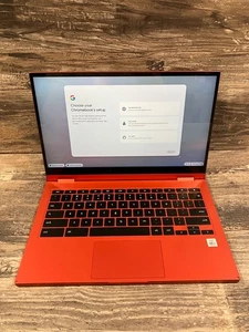 Samsung Galaxy Chromebook 2 13,3" QLED Touch Intel i5 16 GB 128 GB rosso fiesta ^ - Foto 1 di 18