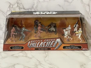 Star Wars Battle Packs Unleashed Clone Wars Geonosis Episodio II 2 Nuevo Precintado - Imagen 1 de 12