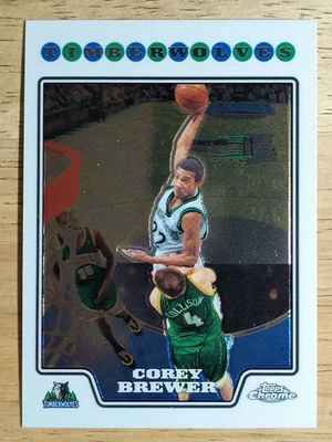 2008-09 Topps Chrome #129 Corey Brewer - Image 1 of 2