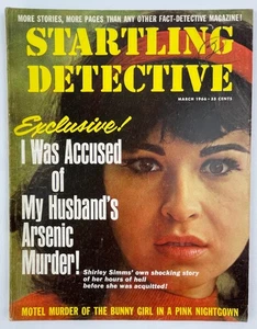 Startling Detective Magazine, March 1966, Vintage True Crime Stories, Pulp - Picture 1 of 5