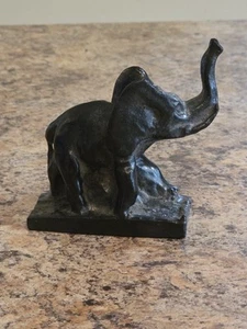 Estatuilla tallada elefante Black Coal Mountain Productions de colección - Imagen 1 de 6