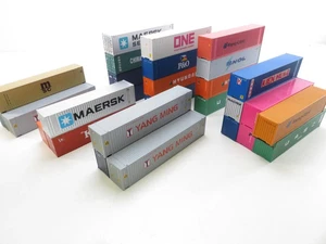 (WQ182)   H0  Konvolut Seecontainer, 1:87, ohne VP - Bild 1 von 6