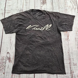 O'Neill Surf Co Gray Short Sleeve Cotton Blend T-Shirt Men's L - Picture 1 of 11