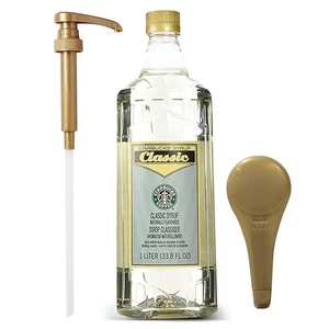 Starbucks Classic Flavored Sirup 1 Liter Flasche mit Pumpe - EXP 01/03/26 - Bild 1 von 4
