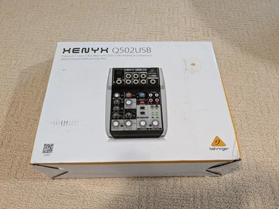 Behringer XENYX Q502USB 5-input Mixer With USB - Image 1 of 3