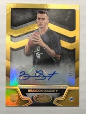 2016 Panini Certified Football Brandon Doughty RC Mirror Gold Auto 25/25 J