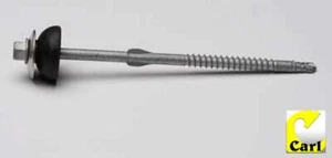 Wellplatten Bohrschrauben V2A Edelstahl f. Faserzement Platten 6,5 x 130 mm - Bild 1 von 5