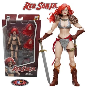 2025 Boss Fight Studio RED SONJA Epic H.A.C.K.S. 6" Scale Action Figure IN HAND! - Picture 1 of 9