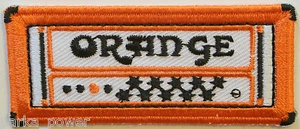 Orange Amplifier Patch Music, Rock, Bands, Punk, Amps - Picture 1 of 1