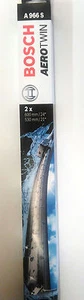 Bosch Aero Double Wiper Blade 3397118966 A966S Pair (600mm / 24 " 530mm 21 " ) - Picture 1 of 1