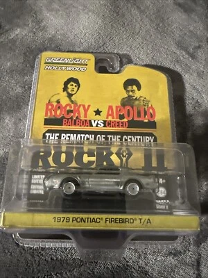 Greenlight RAW CHASE 1979 Pontiac Firebird T/A Rocky *read* - Image 1 of 4