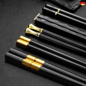 5 Paar EssStäbchen Set Stäbchen Japanisch Chinesische Essstäbchen Wi - Bild 1 von 6