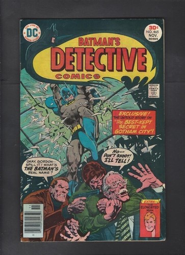 Detective Comics 465 FN/VF 7.0 Batman Hi-Res Scans | eBay