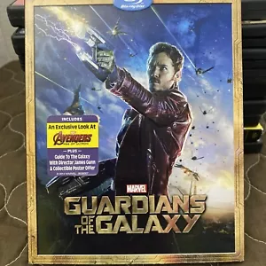 Guardians of the Galaxy Blu-ray Rare Star Lord Slip Cover - Picture 1 of 4