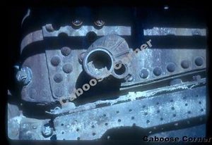 Válvula de soplado de ferrocarril octubre de 1967 DESLIZA ORIGINAL KODACHROME - Imagen 1 de 3