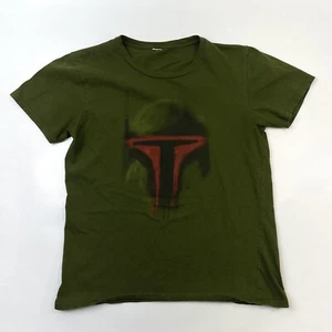 Star Wars Boba Fett Olive Green Top T-Shirt Women's Size S/M Casual - Picture 1 of 5