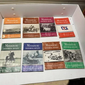 Missouri Historical Review. Lot Of 8 Books. 1953 1954 - Picture 1 of 17