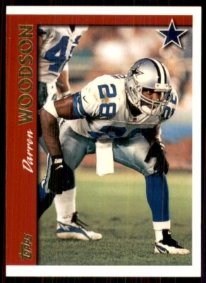 1997 Topps #299 Darren Woodson Dallas Cowboys - Image 1 of 2