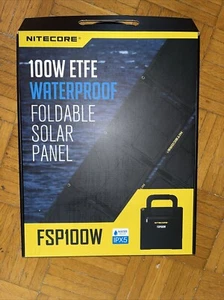 Nitecore Mobiles Solarpanel FSP100- 100Watt witterungsfest - Bild 1 von 7