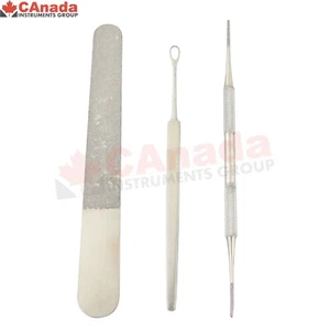 Professional Set Of Diamond Deb Foot Skin Care & Nail File Podiatry Chiropody - Picture 1 of 5