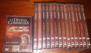 Opera Completa 15 DVD El Divina Comedia Dante Alighieri Mito Deagostini