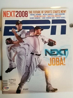 Revista Espn 2007 firmada por Joba Chamberlain Foto 1 de 3