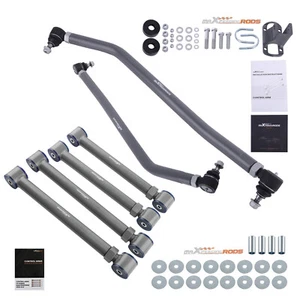 Adjustable Upgraded Front Control Arm Drag Link For 94-99 Dodge Ram 4WD 0-6 Lift - Picture 1 of 11