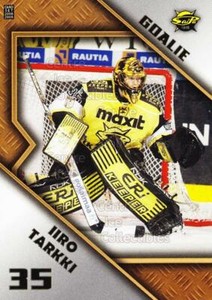2008-09 Finnish Cardset Goalie Tandems #11 Iiro Tarkki, Ville Hostikka