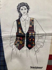 Back To School Vest By Dreamscape For Cranston Vest Project Panel. - Picture 1 of 3